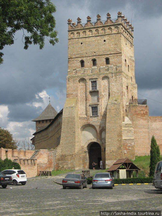 Въездная башня.
Замок Любарта, 14-15 век. Луцк. Луцк, Украина