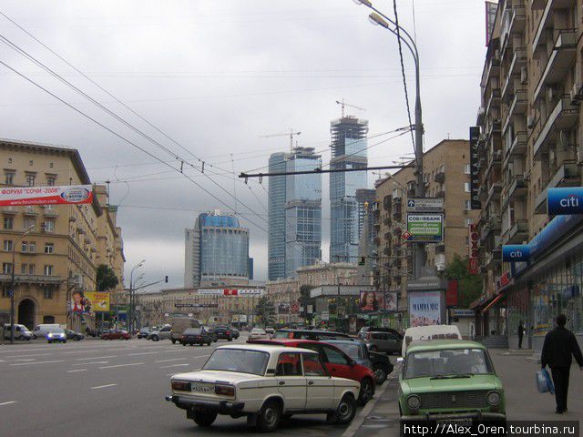 В Москве летом 2008 Москва, Россия