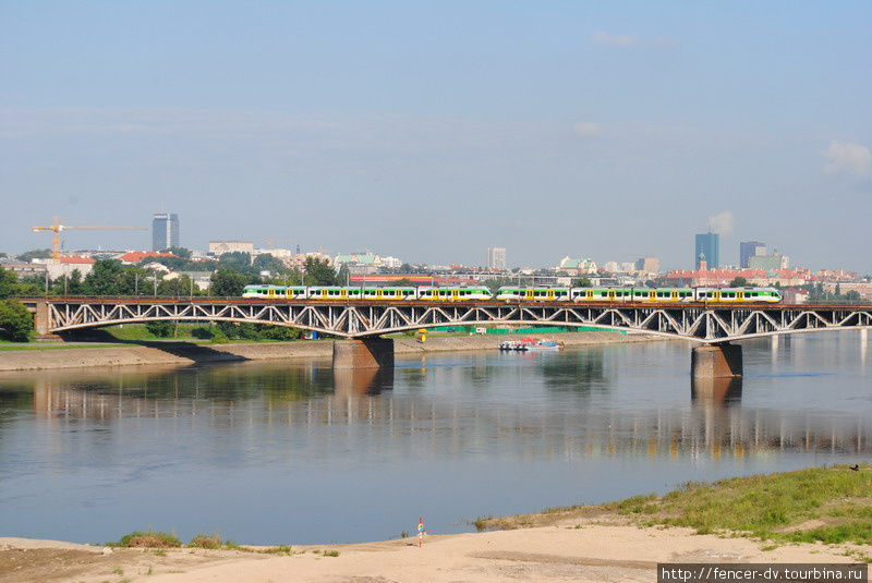 Лучшее, что есть в варшавской Висле — мосты через нее. Варшава, Польша