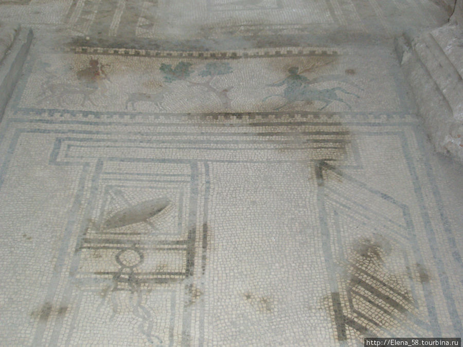 Мозаика на полу Помпеи, Италия