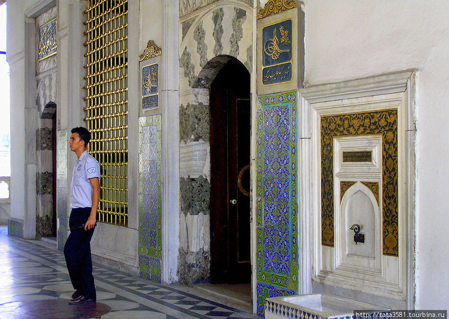 Топкапы - главный дворец Османской империи Стамбул, Турция