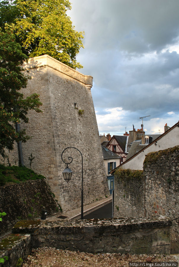 Стены замка Блуа, Франция