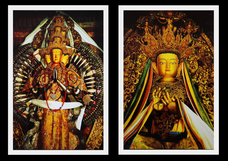 Avalokitesvara и Maitreya Лхаса, Китай