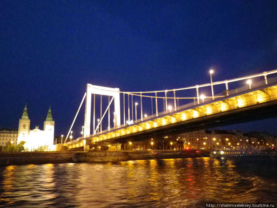 Мост Эржибет Будапешт, Венгрия
