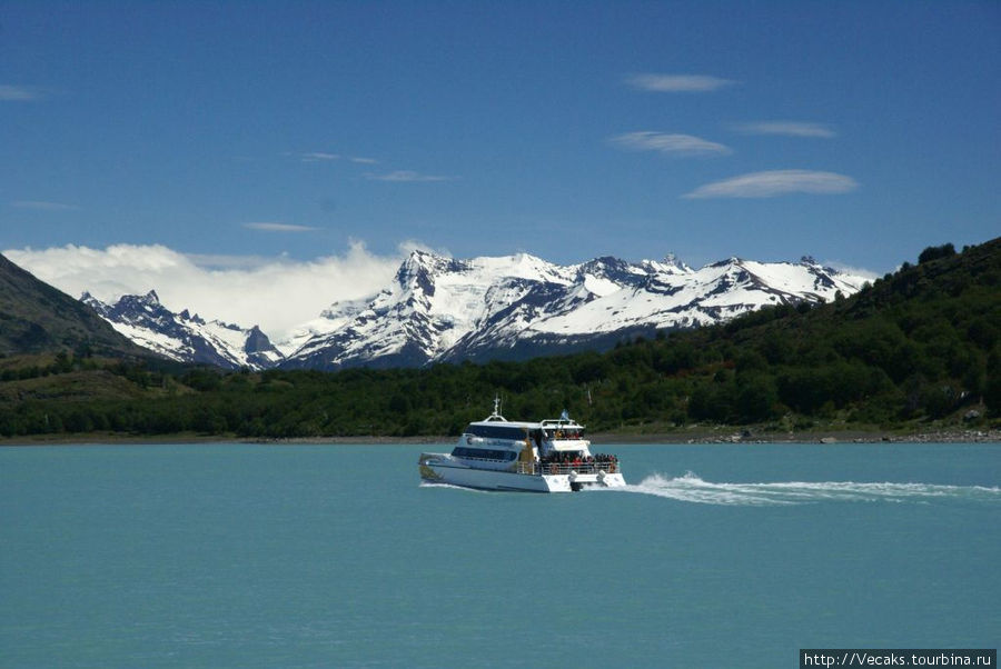 Айсберги озера Аргентино Лос-Гласьярес Национальный парк, Аргентина