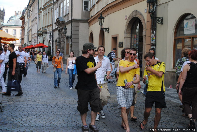 О туристах в Чехии Прага, Чехия