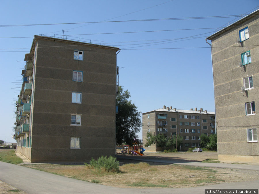 В Баскунчаке есть несколько пятиэтажек Нижний Баскунчак, Россия