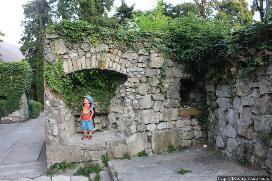 крепостные стены Абаата Гагра, Абхазия