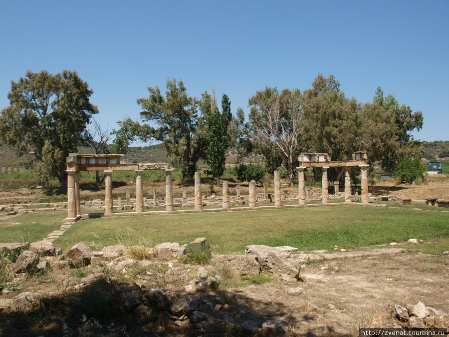 Район Враврона. Святилище и музей. Аттика, Греция