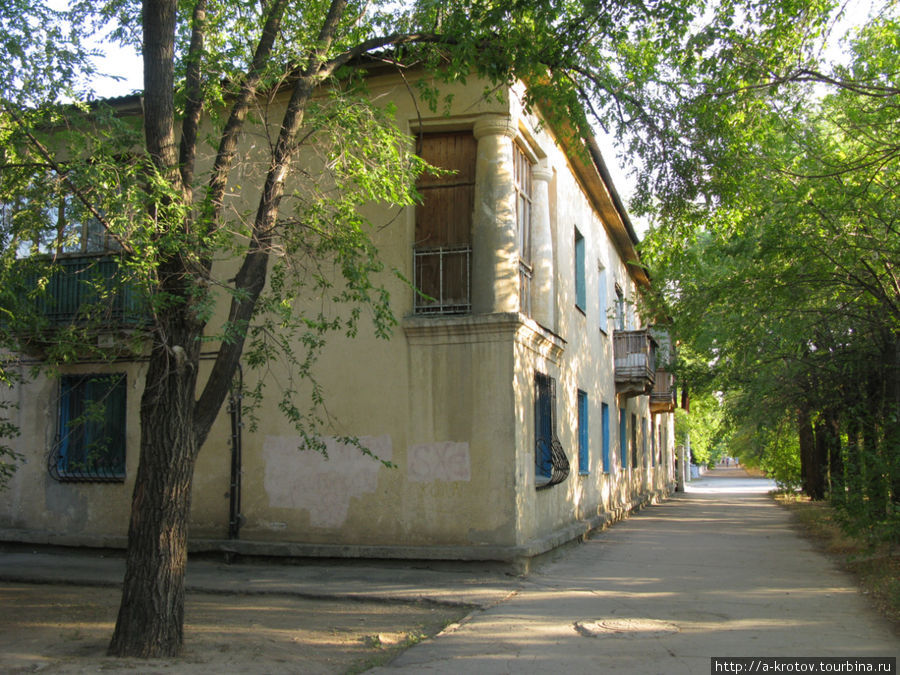 Застройка 1950х гг Волжский, Россия