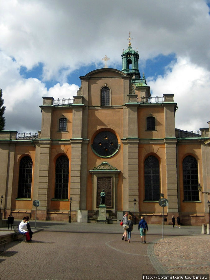 Церковь Св. Николая - главная церковь Стокгольма. Стокгольм, Швеция