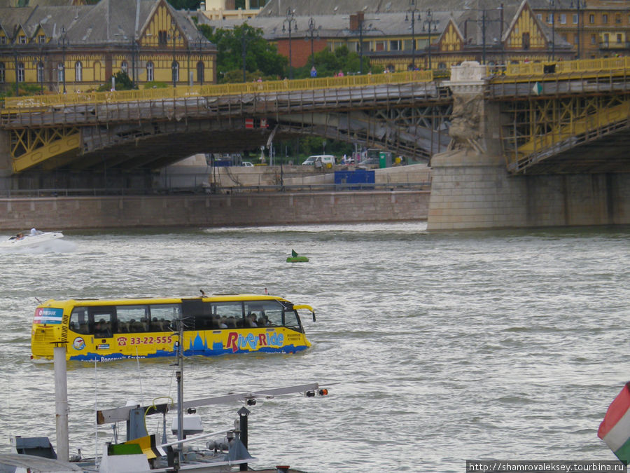 Автобус-амфибия Будапешт, Венгрия