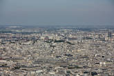 Вид с Эйфелевой башни — Монмартр