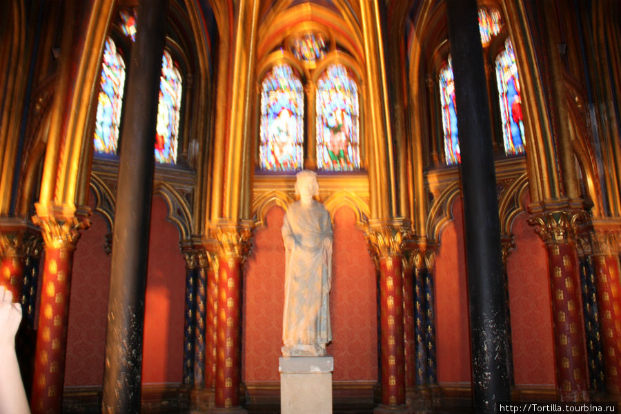 Сент Шапель. Капелла Девы Марии Париж, Франция