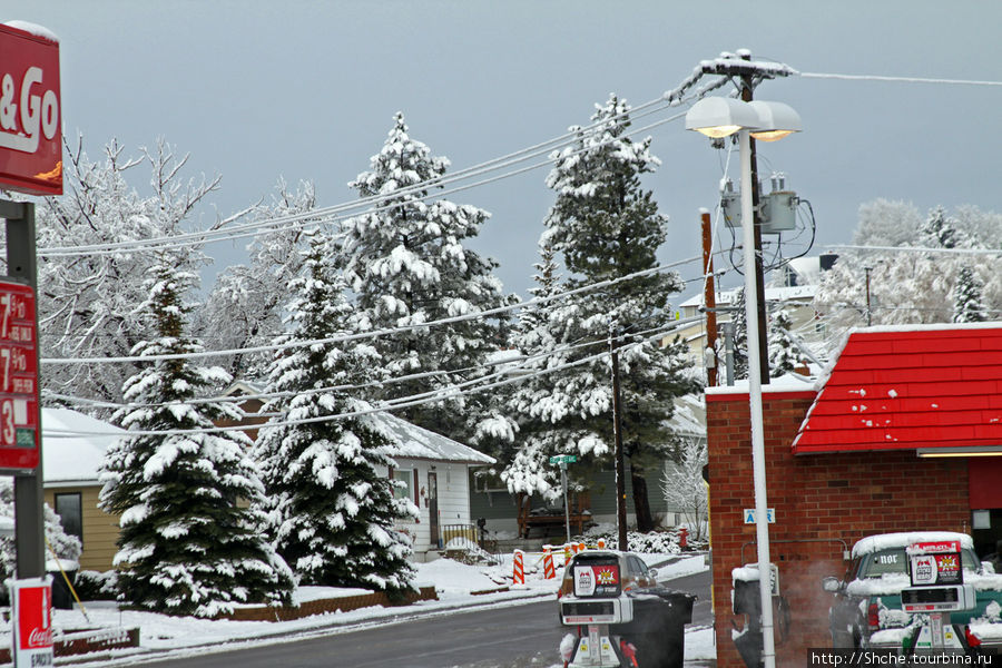 Diamondville - городок, затерявшийся в просторах Вайоминга Даймондвилл, CША