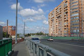 на развязке над Киевским шоссе