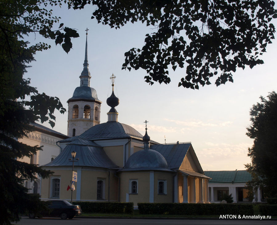 Казанская церковь 18 века. Суздаль, Россия
