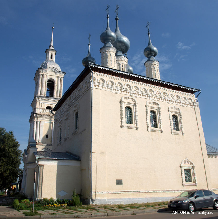 Смоленская церковь 17-18 веков. Суздаль, Россия