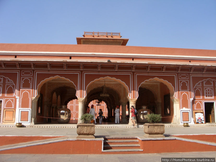 во дворце махараджи Джайпур, Индия
