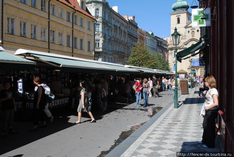 Havelske Trziste - главный сувенирный базар Праги Прага, Чехия