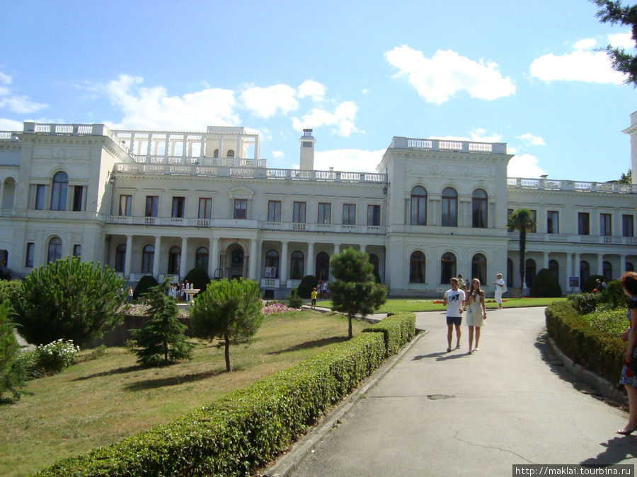 Две эпохи в одном дворце (Ливадийский дворец) Ливадия, Россия