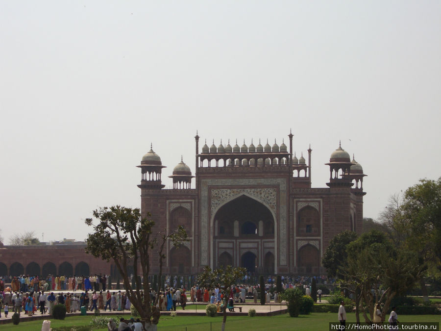 Тадж-Махал, ворота Агра, Индия