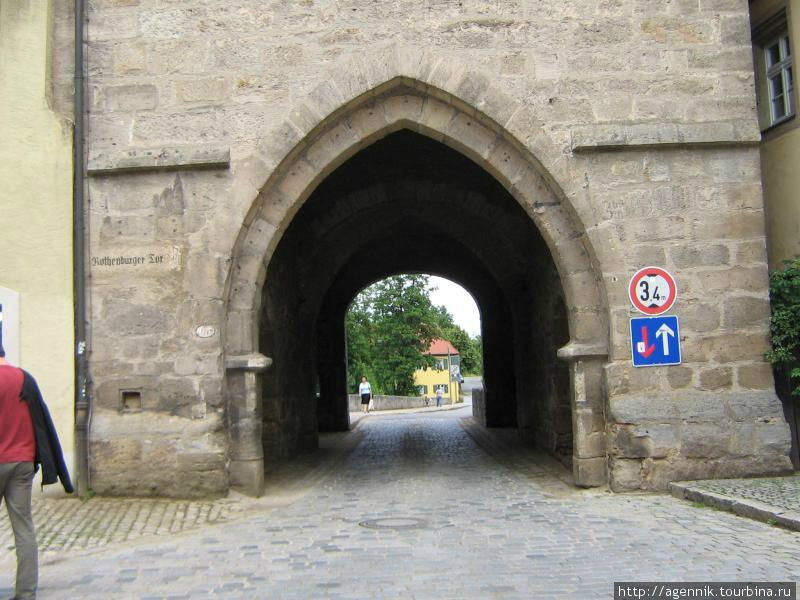 Городские ворота Динкельсбюль, Германия