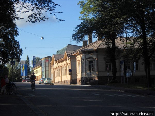 Скромная застройка Ловииса, Финляндия