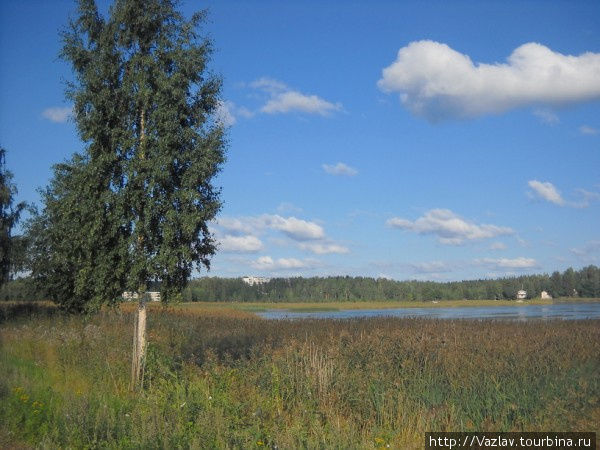 Далёкая панорама Ловииса, Финляндия