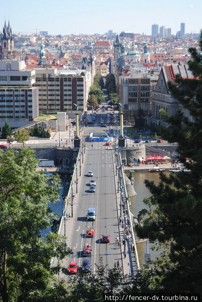 Парижская сверху Прага, Чехия