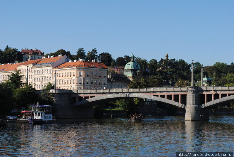 Летняя Прага с воды Прага, Чехия