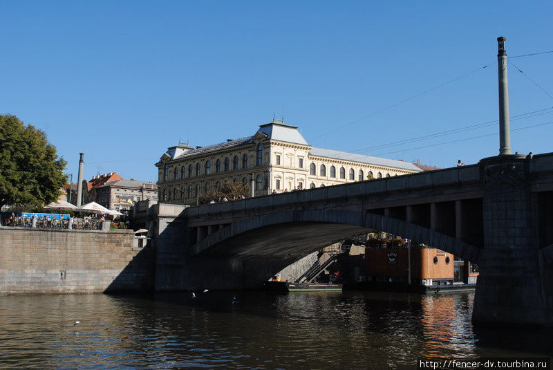 Летняя Прага с воды Прага, Чехия