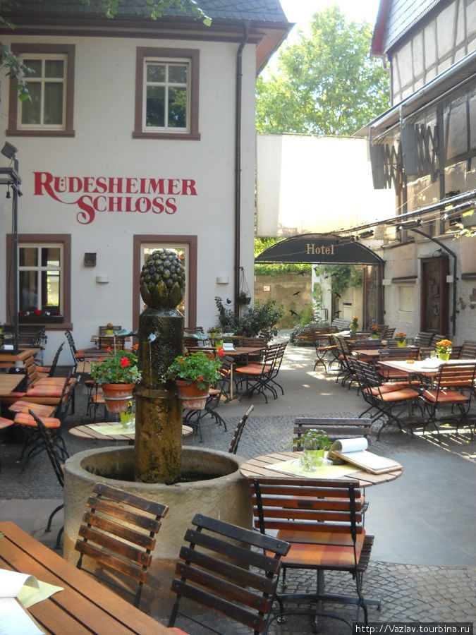 Приятно и взгляду, и желудку Рюдесхайм-на-Рейне, Германия