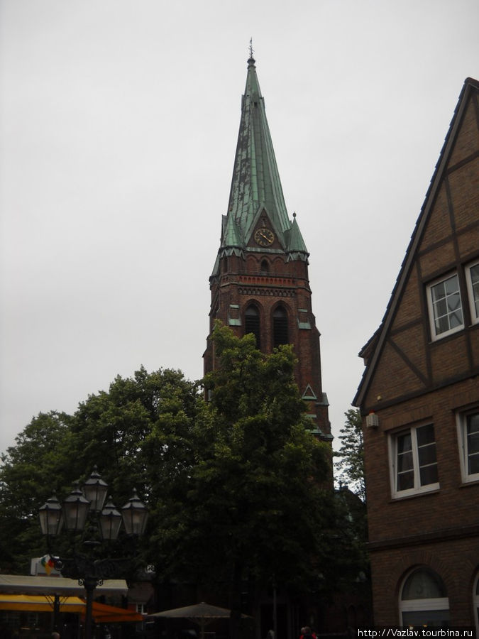 Церковная колокольня Эльмсхорн, Германия
