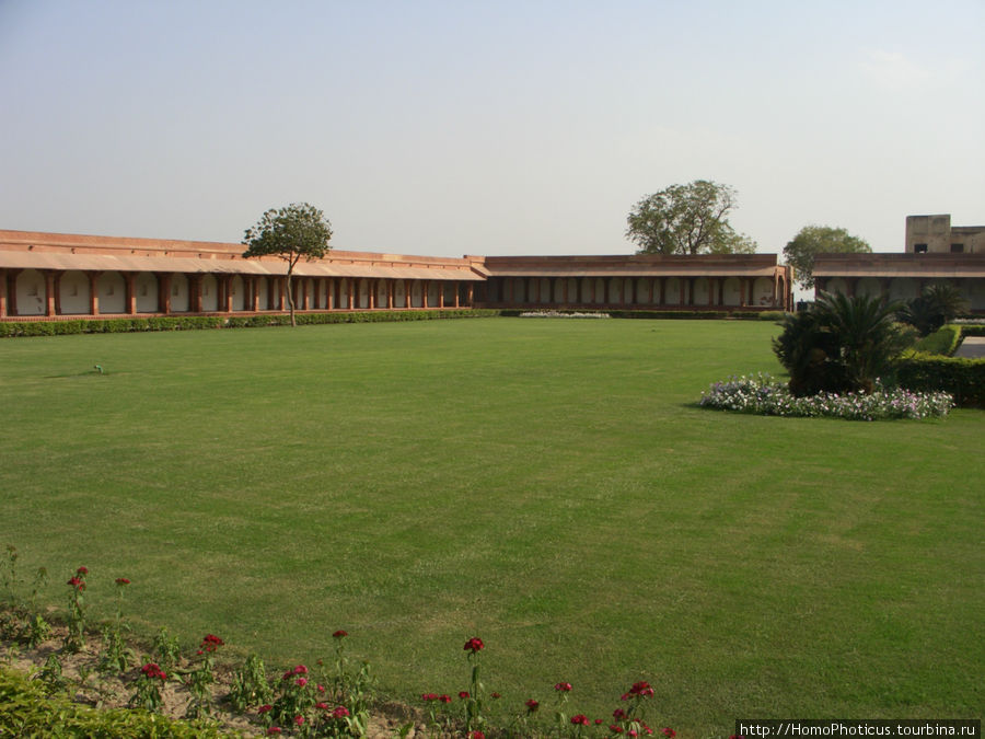 Внешний двор Фатехпур-Сикри, Индия