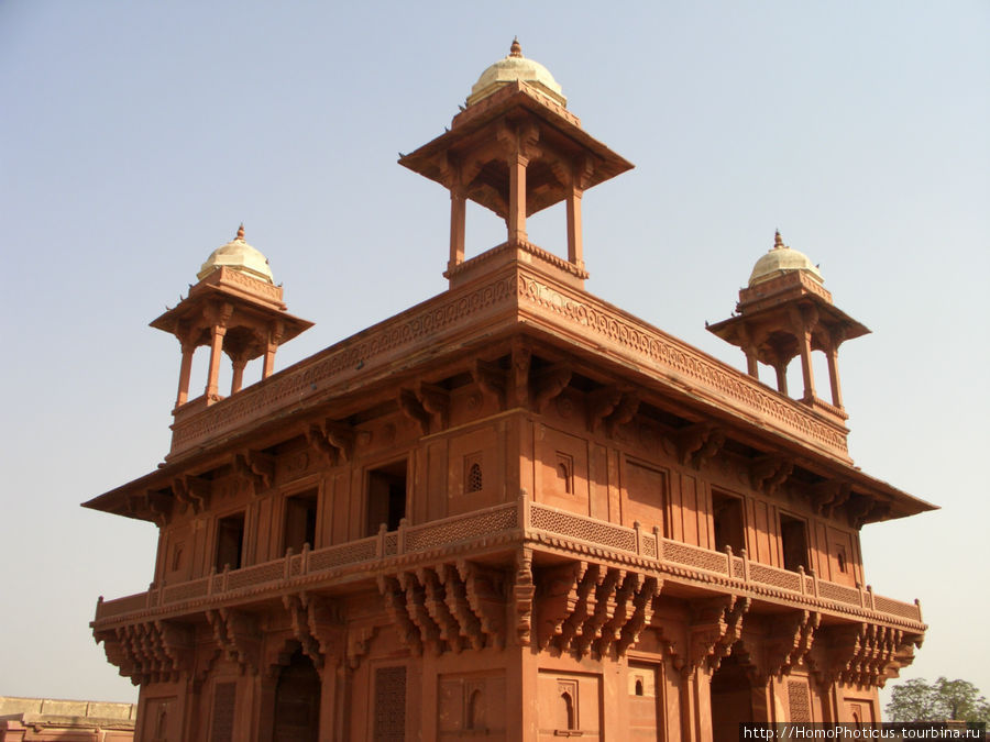 Диван-и-Хас, место для личных встреч с императором Фатехпур-Сикри, Индия