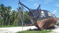 о.Ла Диг пиратский корабль