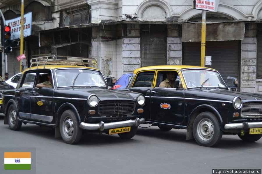 как в старых индийский фильмах! такси =) Мумбаи, Индия