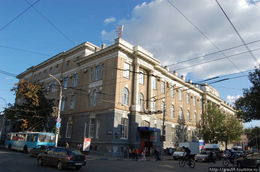 Здание почтамта Саратов, Россия