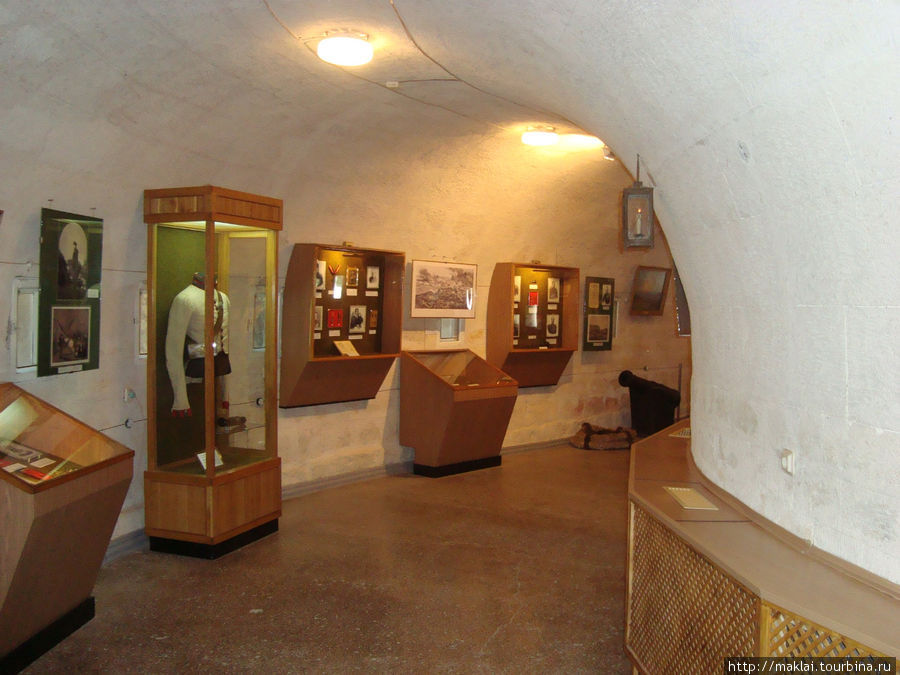 Экспозиции музея Оборонительной башни. Севастополь, Россия