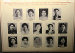 15. Портреты нескольких женских  политзаключённых содержащимися в тюрьме Хоа Ло Французскими колониалистами в 1930-1945 гг.