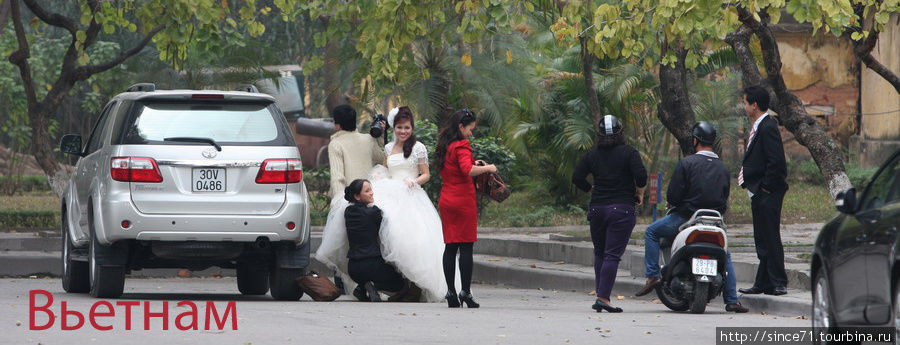 Прогулки по Ханою. Невесты Ханой, Вьетнам