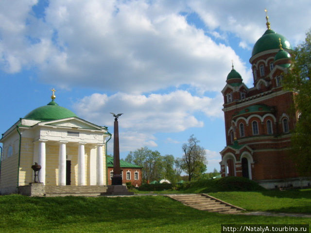 Спасо-Бородинский женский монастырь в селе Семёновском Бородино, Россия