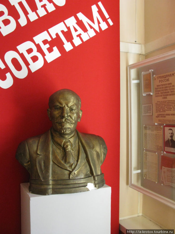 В.И.Ленин — бюст в музе Касимов, Россия