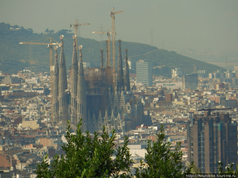 Знойная Барселона - день второй - Собор Саграда Фамилия Барселона, Испания