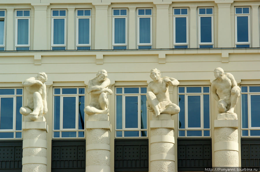 Фасад министерства юстиции. Люксембург, Люксембург
