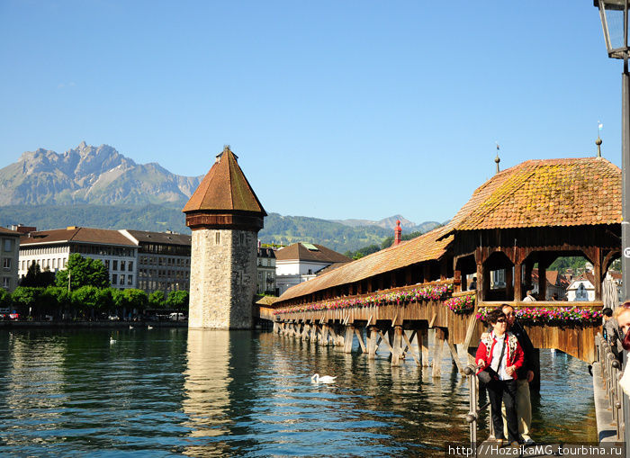 Капелльбрюкке Швейцария