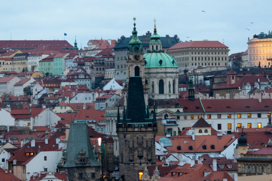 Поздняя осень в Праге Прага, Чехия
