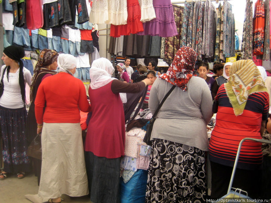 Большой и малый продуктовый и вещевой рынки Дидим, Турция