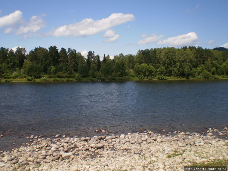 Река в Турочаке Турочак, Россия